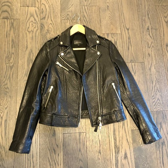 Mackage for Aritzia Leather Jacket - Picture 3 of 4